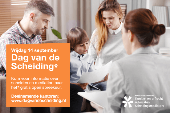 14 september 2018: Dag van de Scheiding 14 september 2018: Dag van de Scheiding