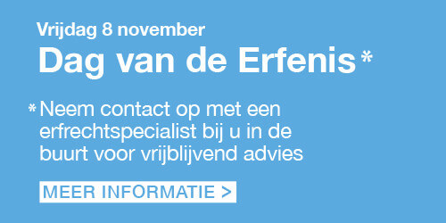 8 november: Dag van de erfenis 8 november: Dag van de erfenis