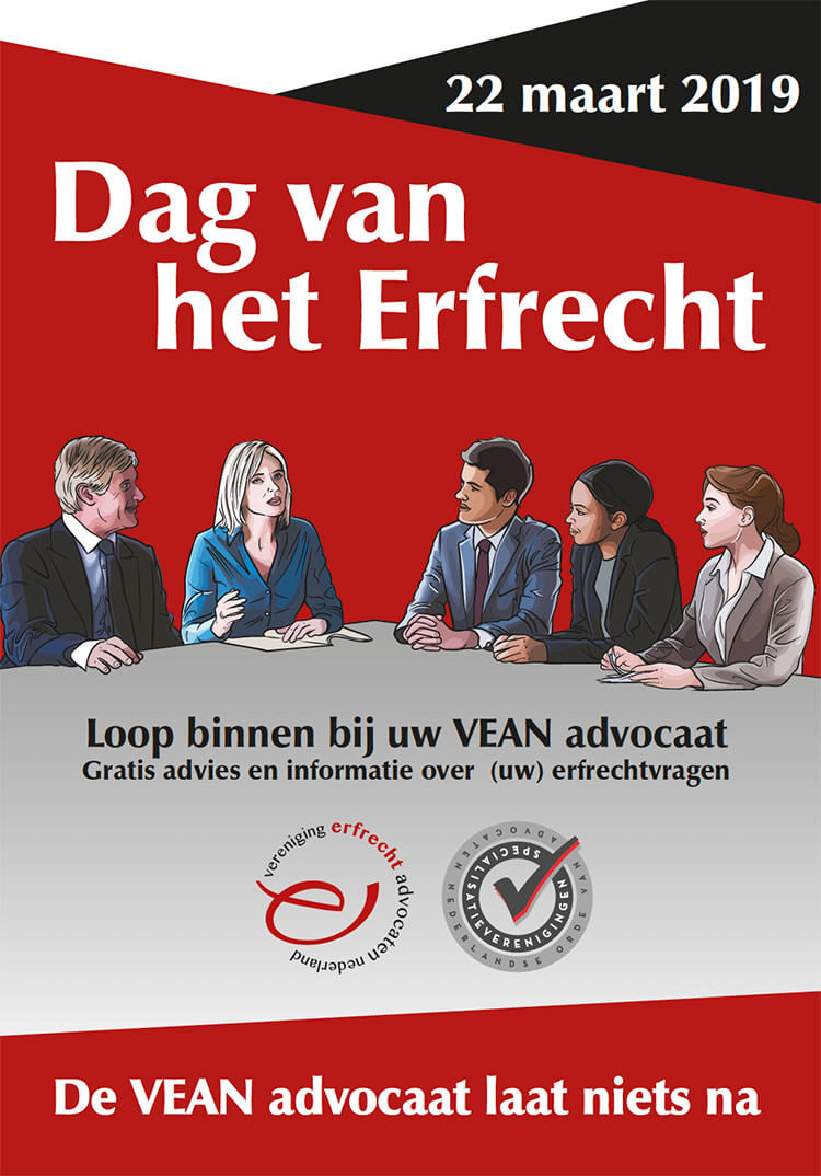Dag van het erfrecht: 22 maart 2019 Dag van het erfrecht: 22 maart 2019