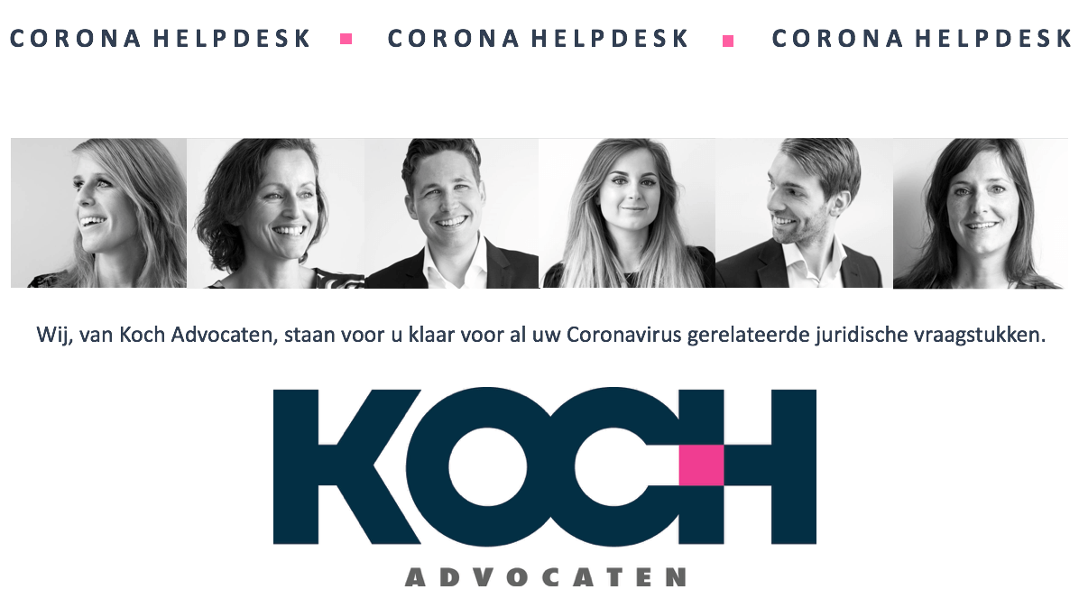 CORONA HELPDESK|Voor al uw Corona-virus gerelateerde vraagstukken