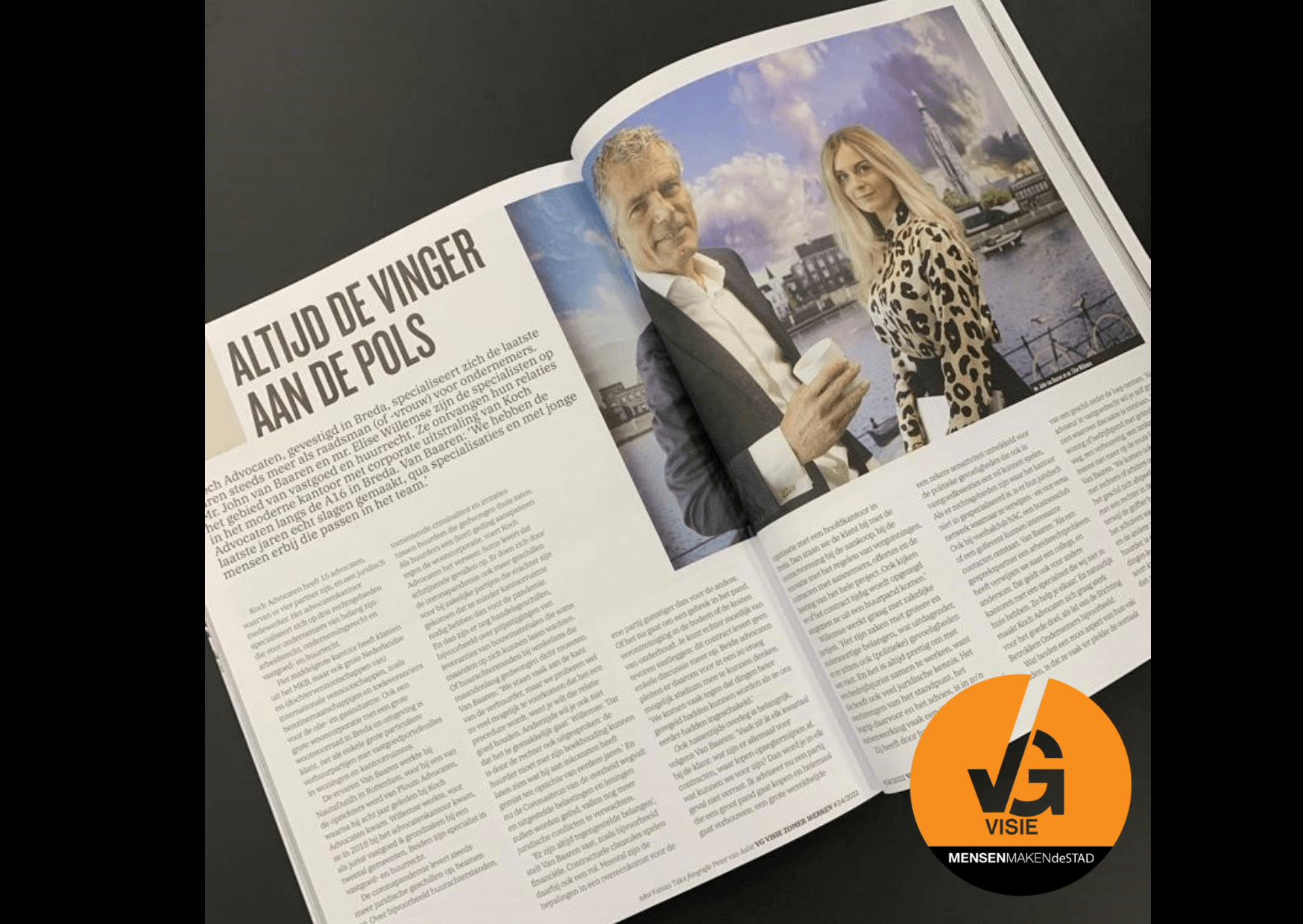 Altijd de vinger aan de pols